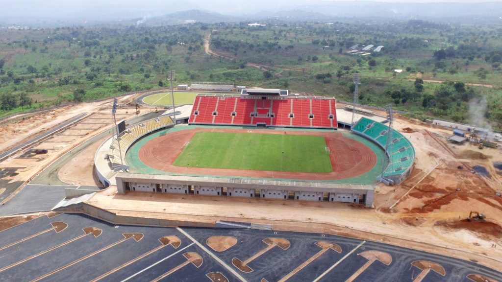 The 7 Stadiums To Host Afcon 2021 Cameroon   Kouekong Omnisports Stadium Bafoussam 1024x576 